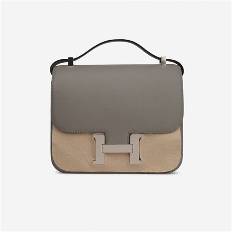 HERMES Epsom Constance 24 Gris Mouette 